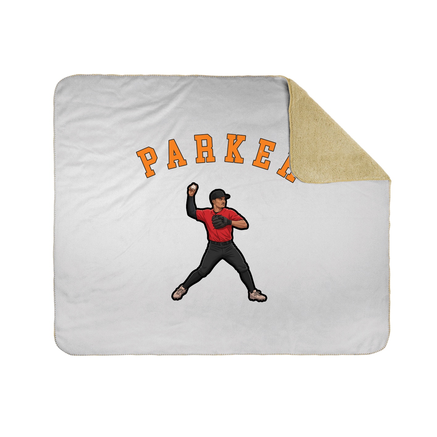 Throw Blanket — Shirsey Arch in White