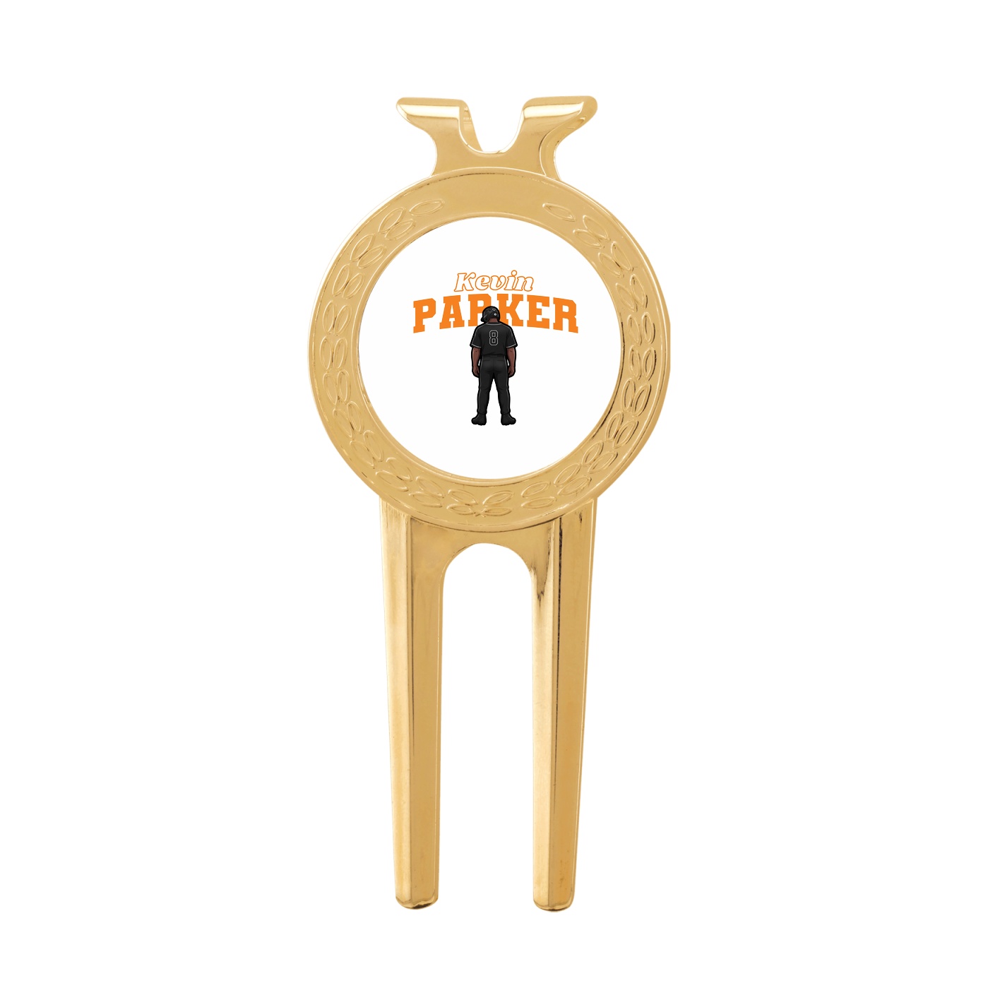 Divot Tool with Ball Marker — Name Arch in Classic