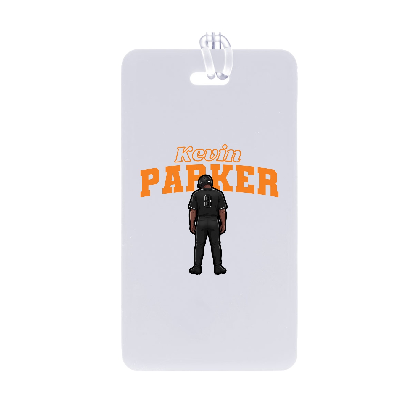 Bag Tag — Name Arch in Classic