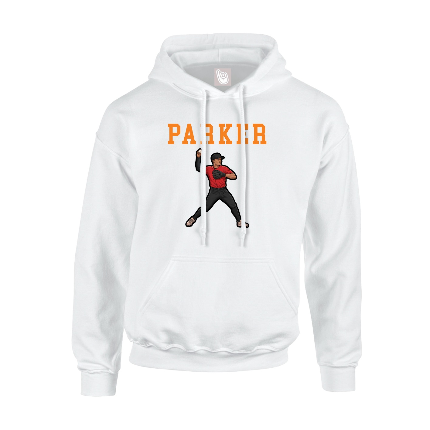 Hoodie — Shirsey in White