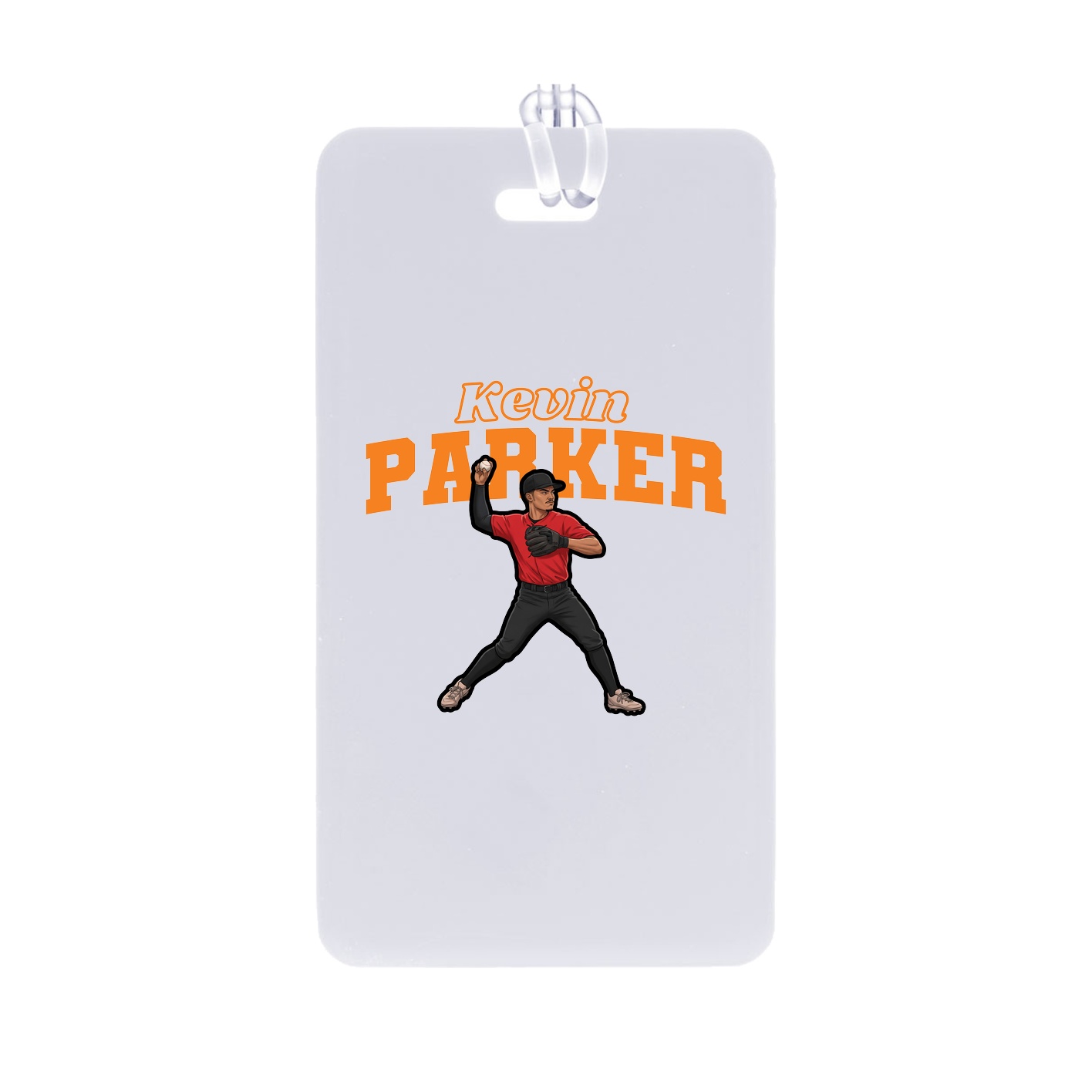 Bag Tag — Name Arch in Classic