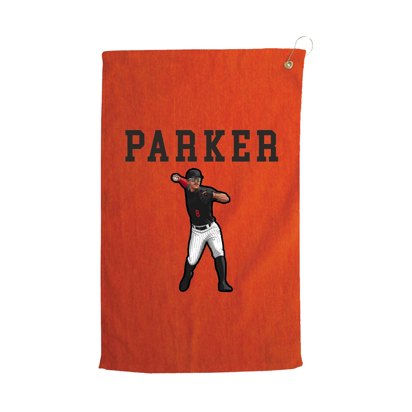 Golf Towel — Shirsey in Orange
