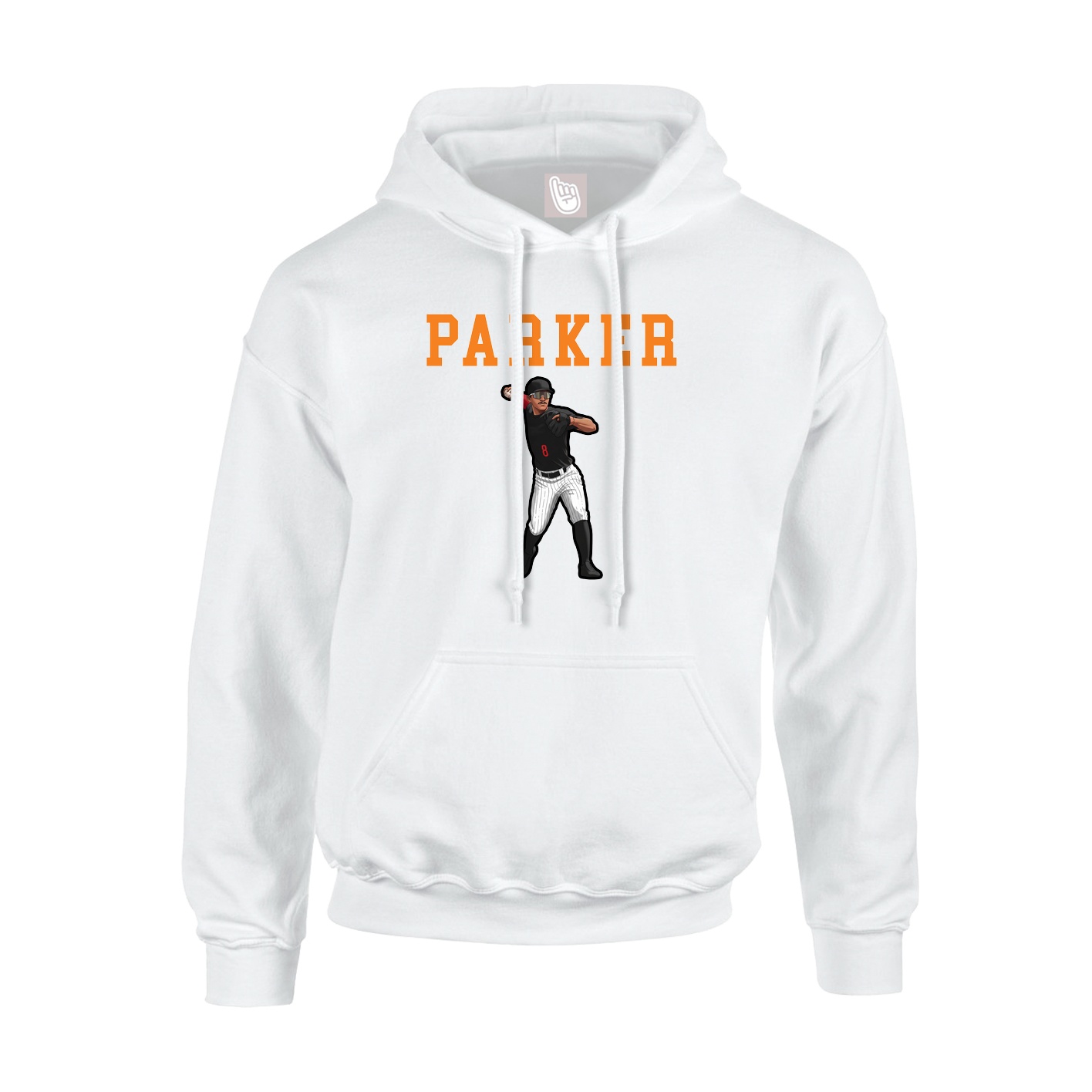 Youth Hoodie — Shirsey in White