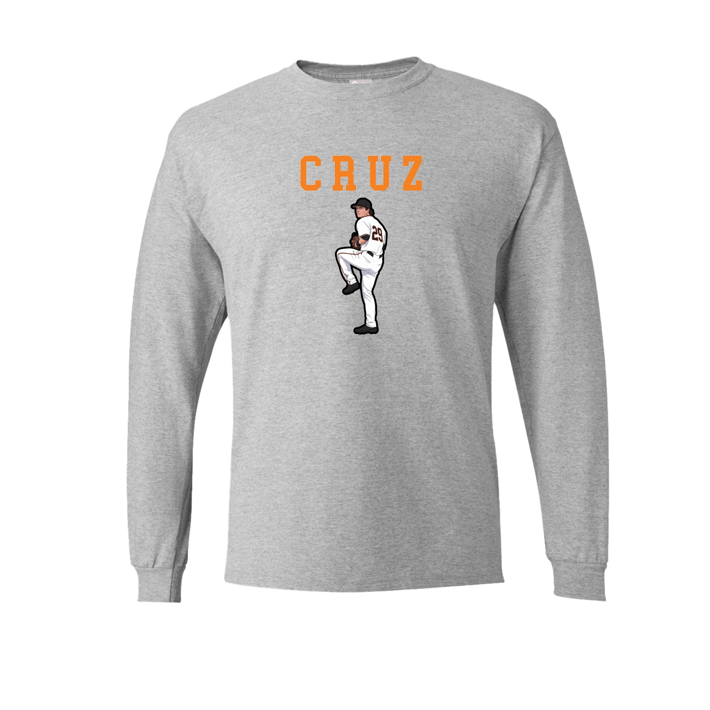 Long Sleeve Tee — Shirsey in Grey