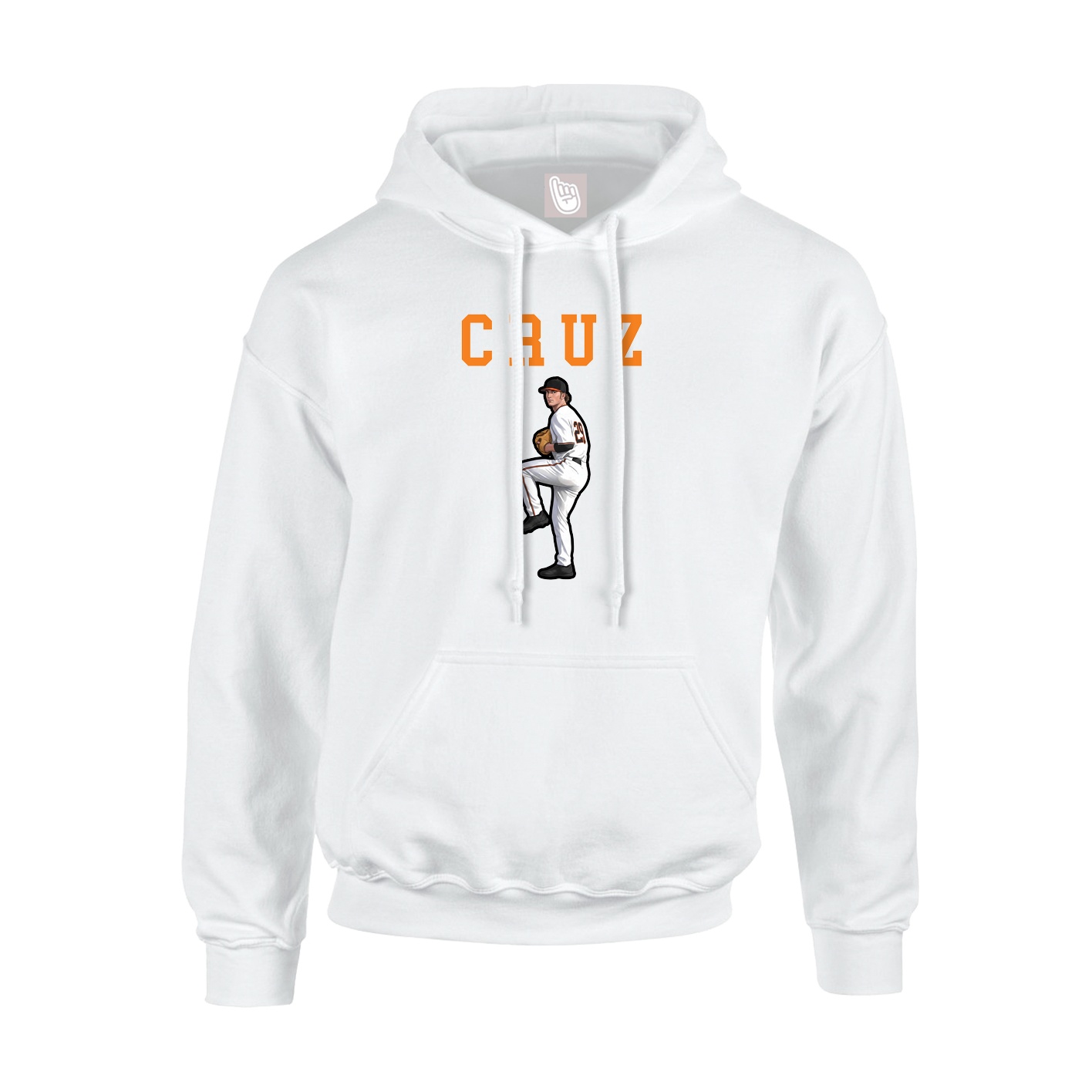 Hoodie — Shirsey in White