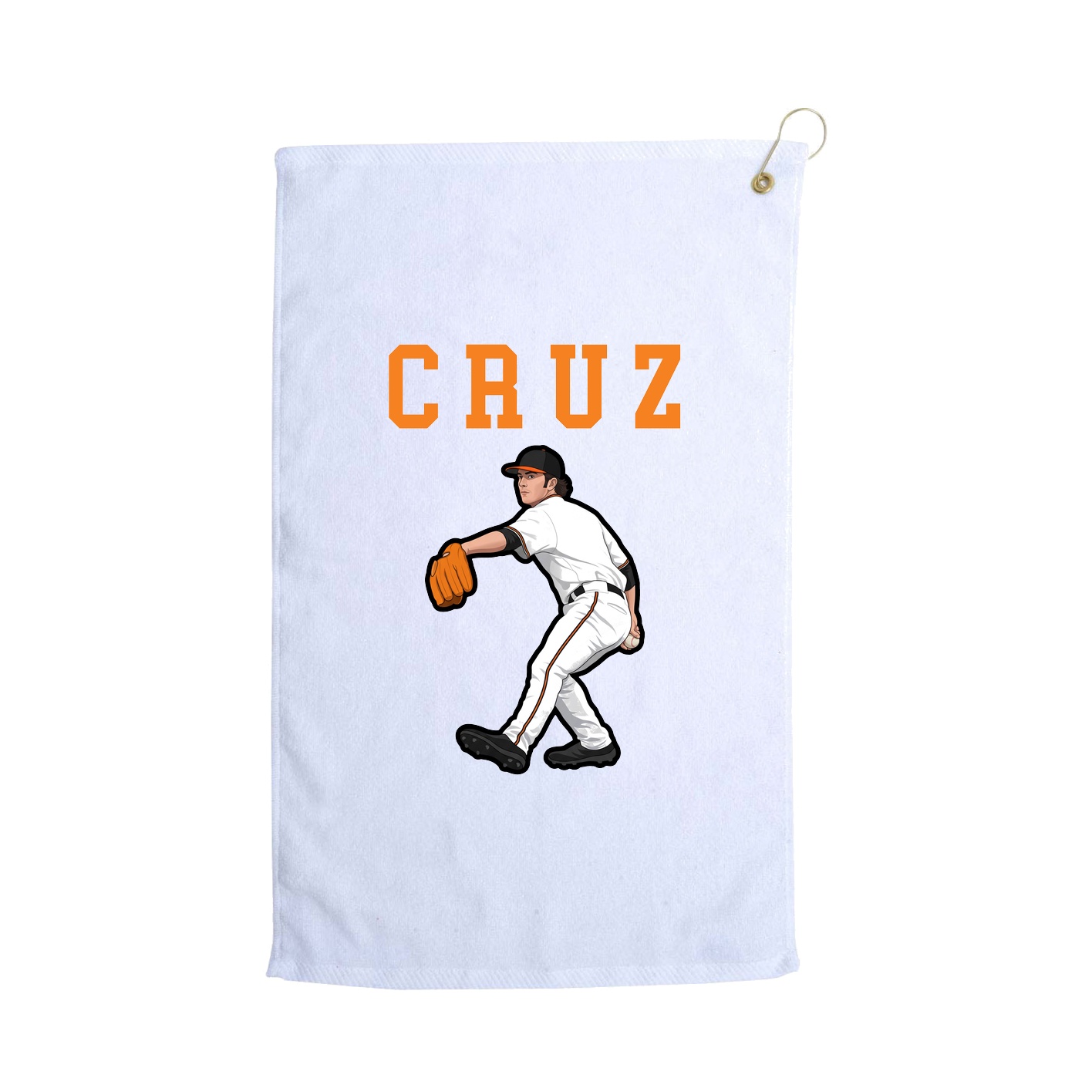 Golf Towel — Shirsey in White