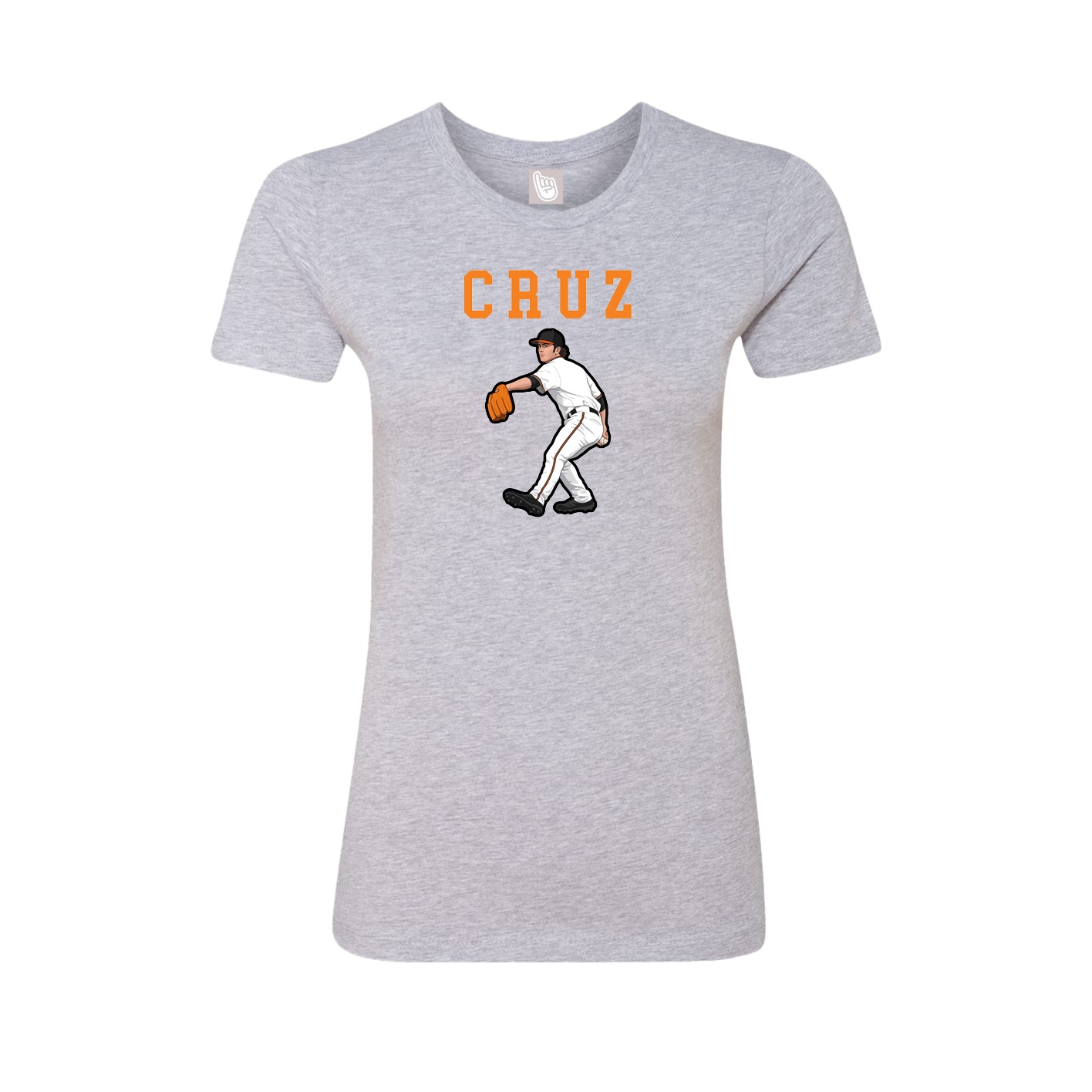 Fitted Women's Tee — Shirsey in Grey