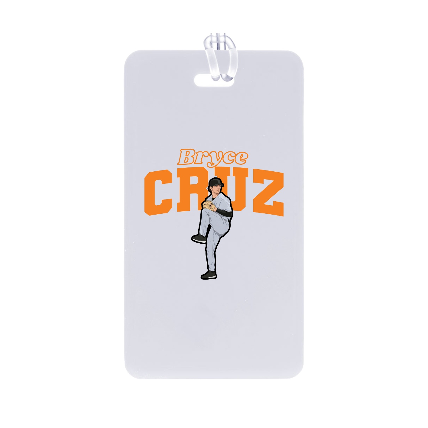 Bag Tag — Name Arch in Classic