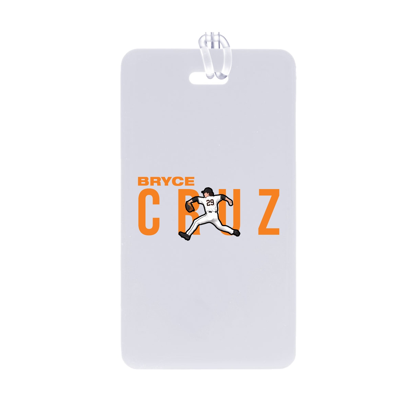 Bag Tag — Player Name in Classic
