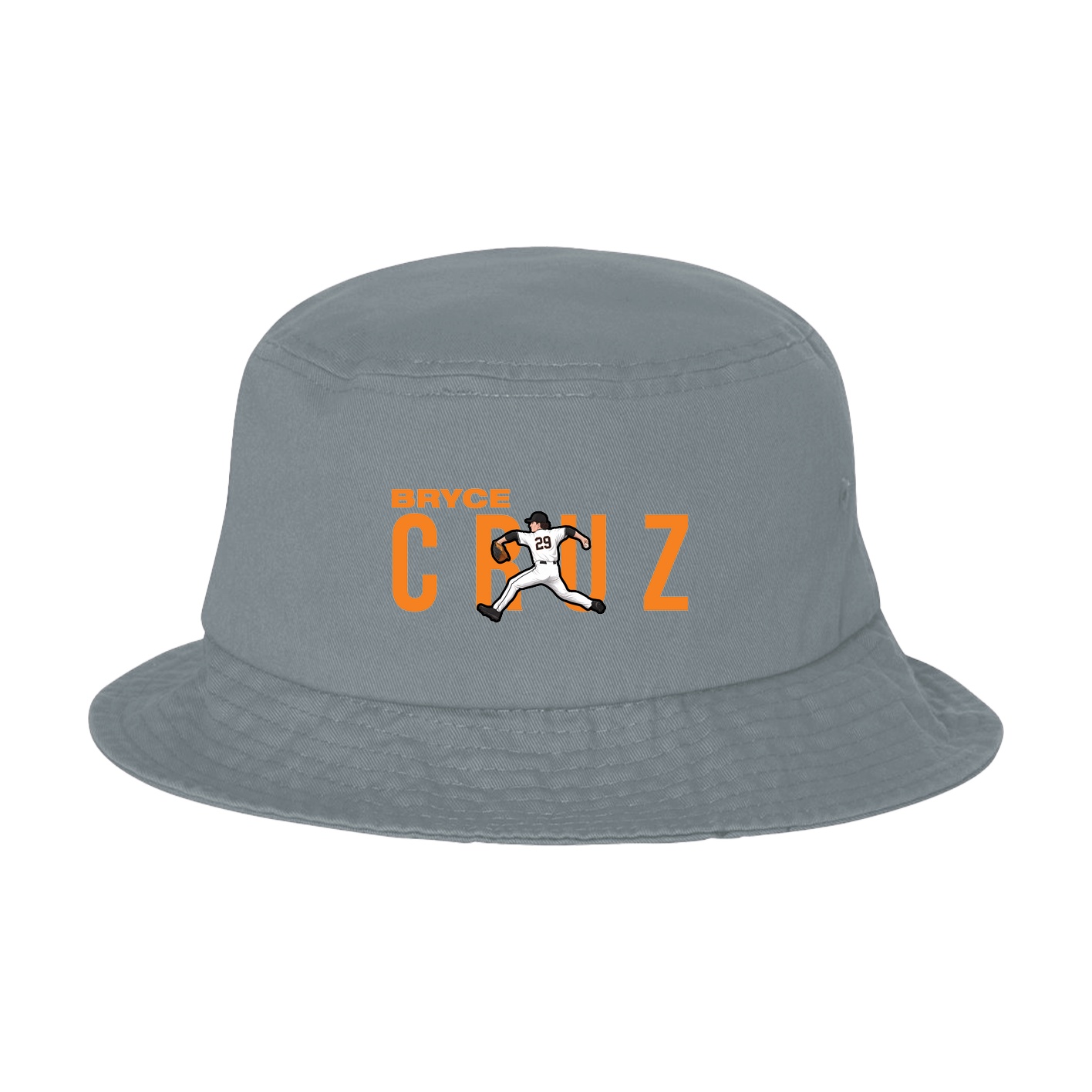 Bucket Cap — Player Name in Grey