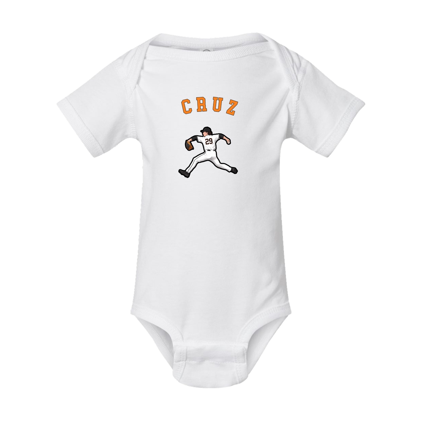 Baby Onesie — Shirsey Arch in White