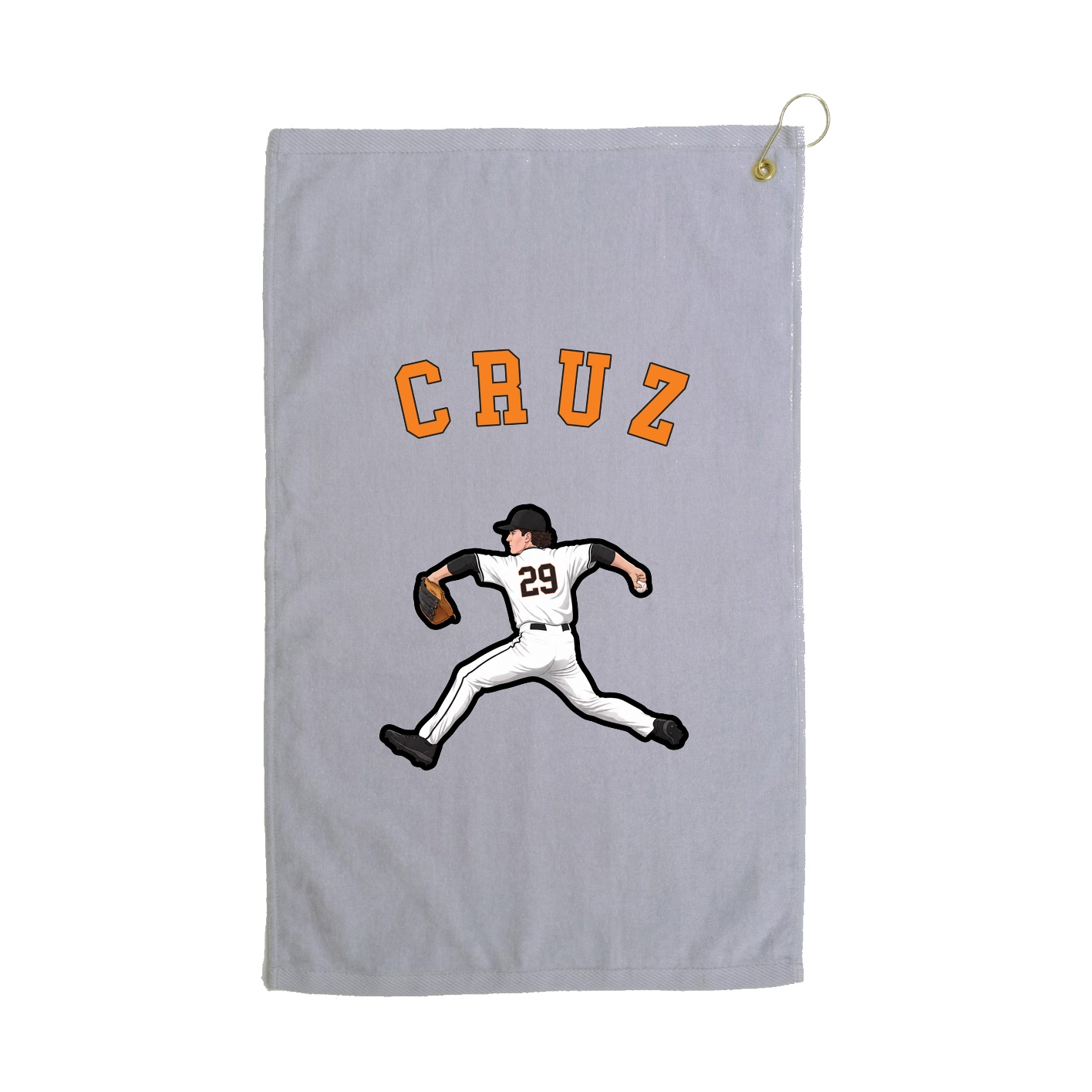 Golf Towel — Shirsey Arch in Grey