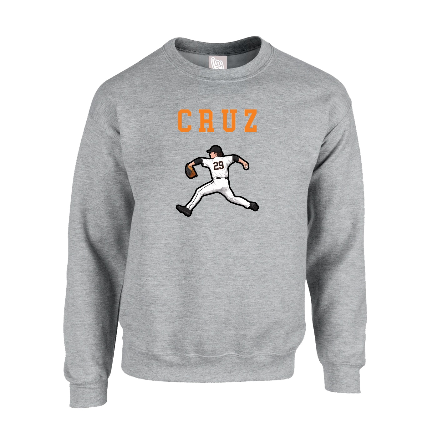 Fleece Crew — Shirsey in Grey