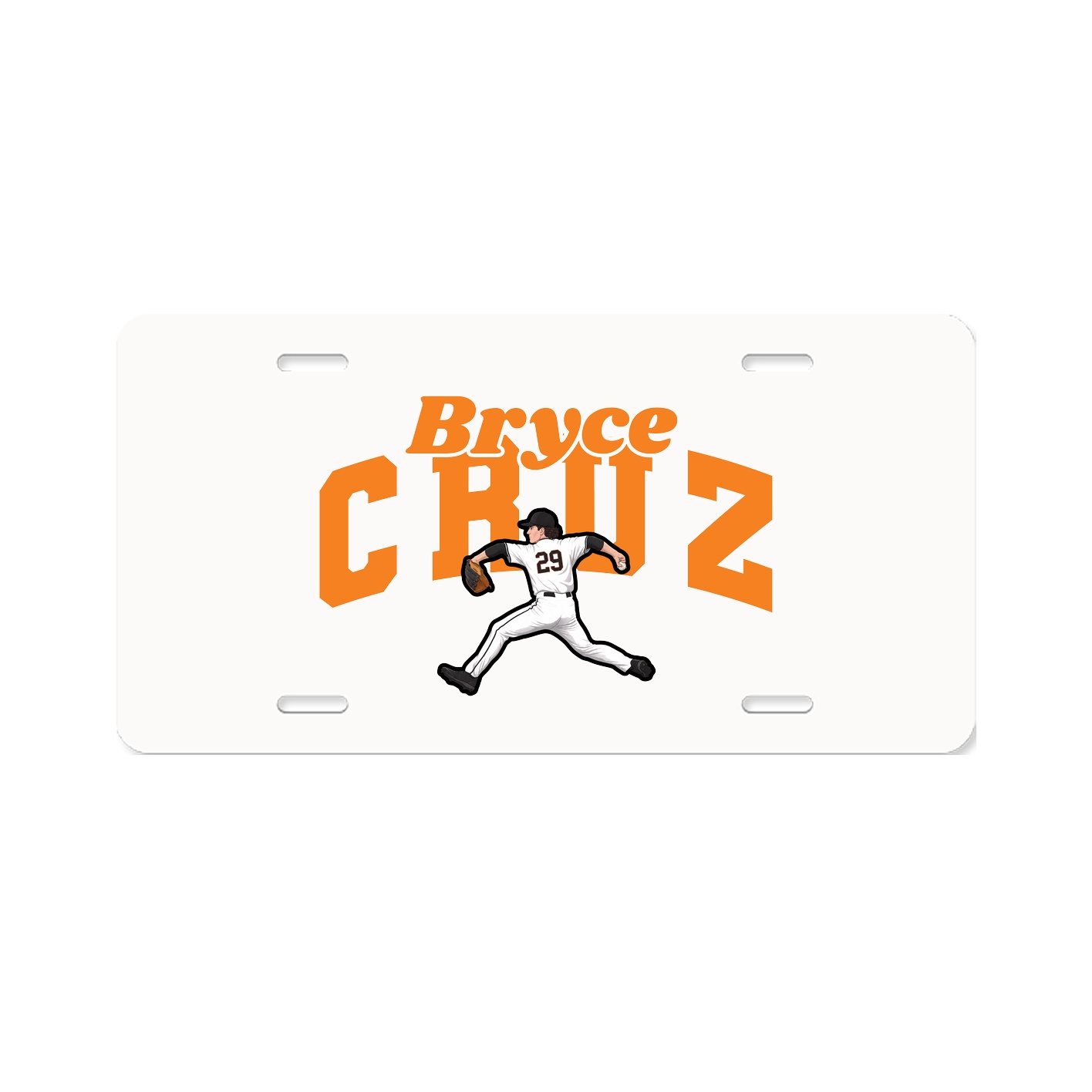 License Plate — Signature Arch in Classic