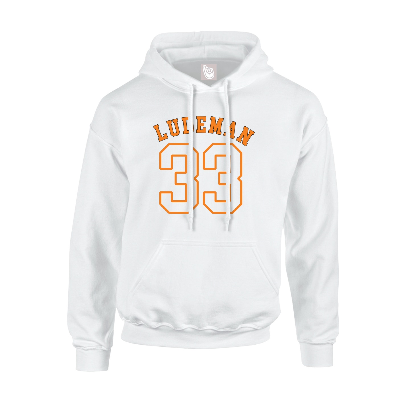 Hoodie — Shirsey Arch in White