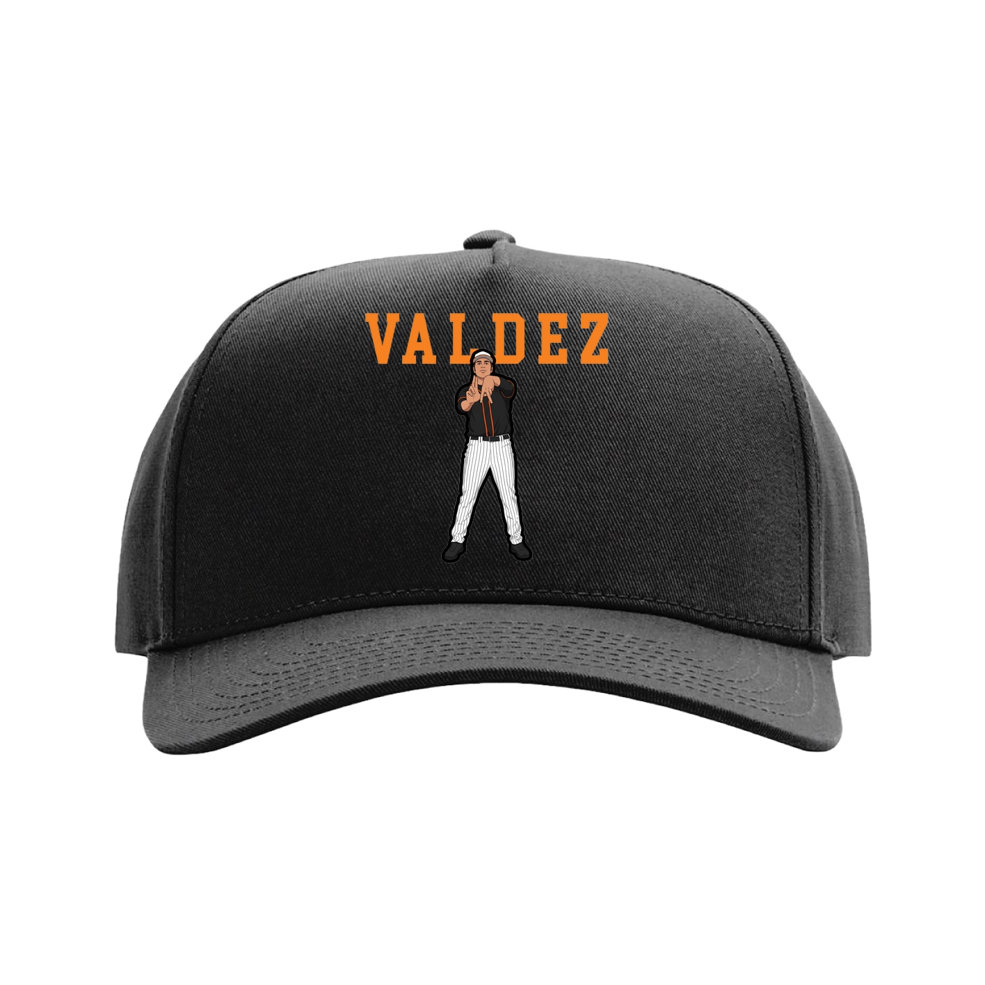 Full Fabric Five-Panel Champ Cap