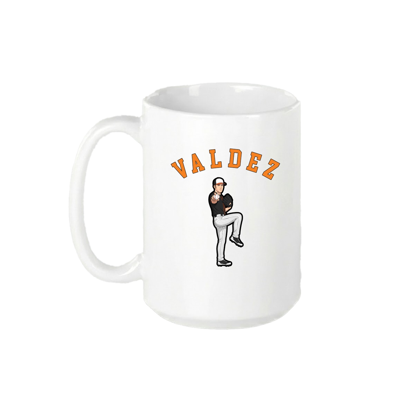 15oz Coffee Mug — Shirsey Arch in White