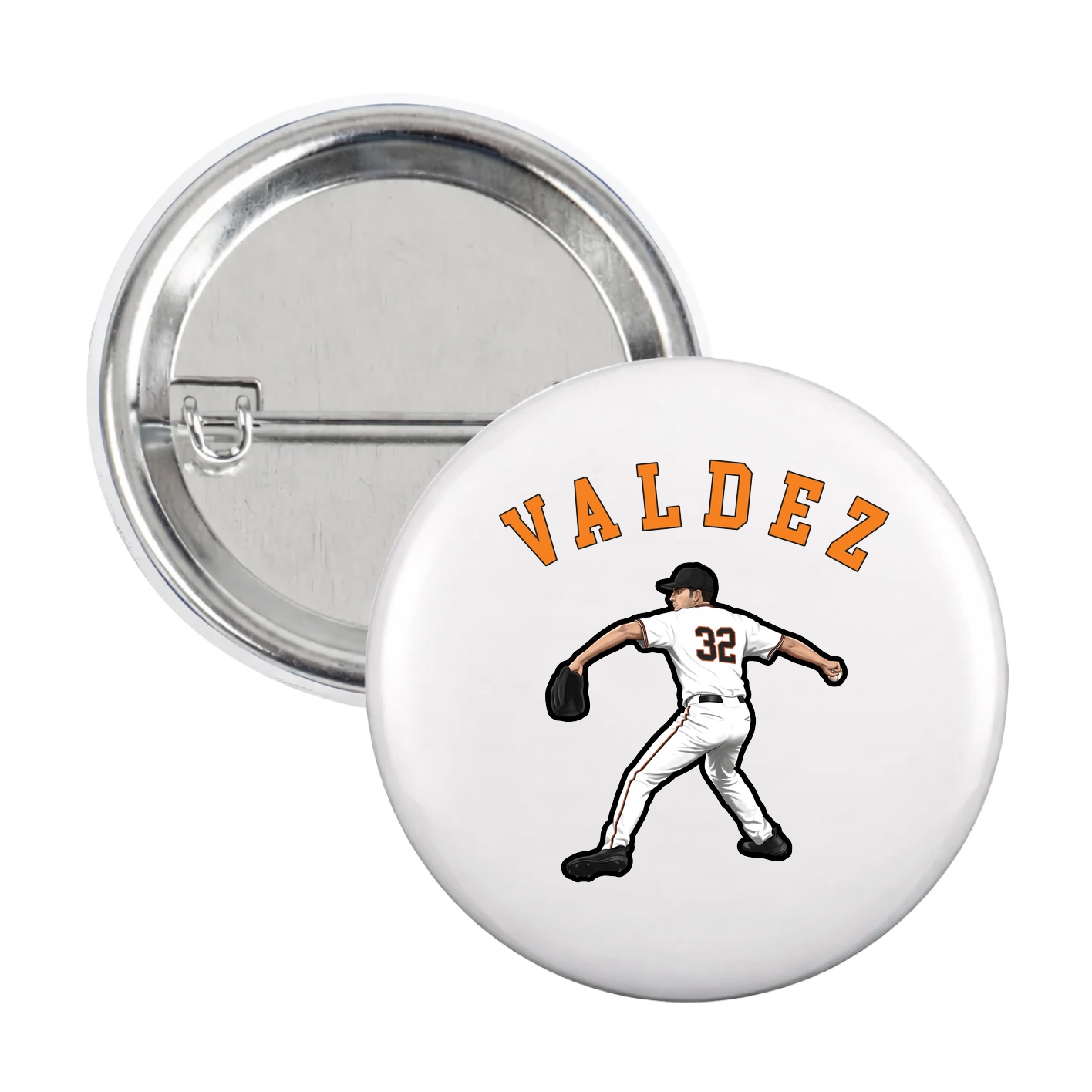 Game Day Button — Shirsey Arch in White