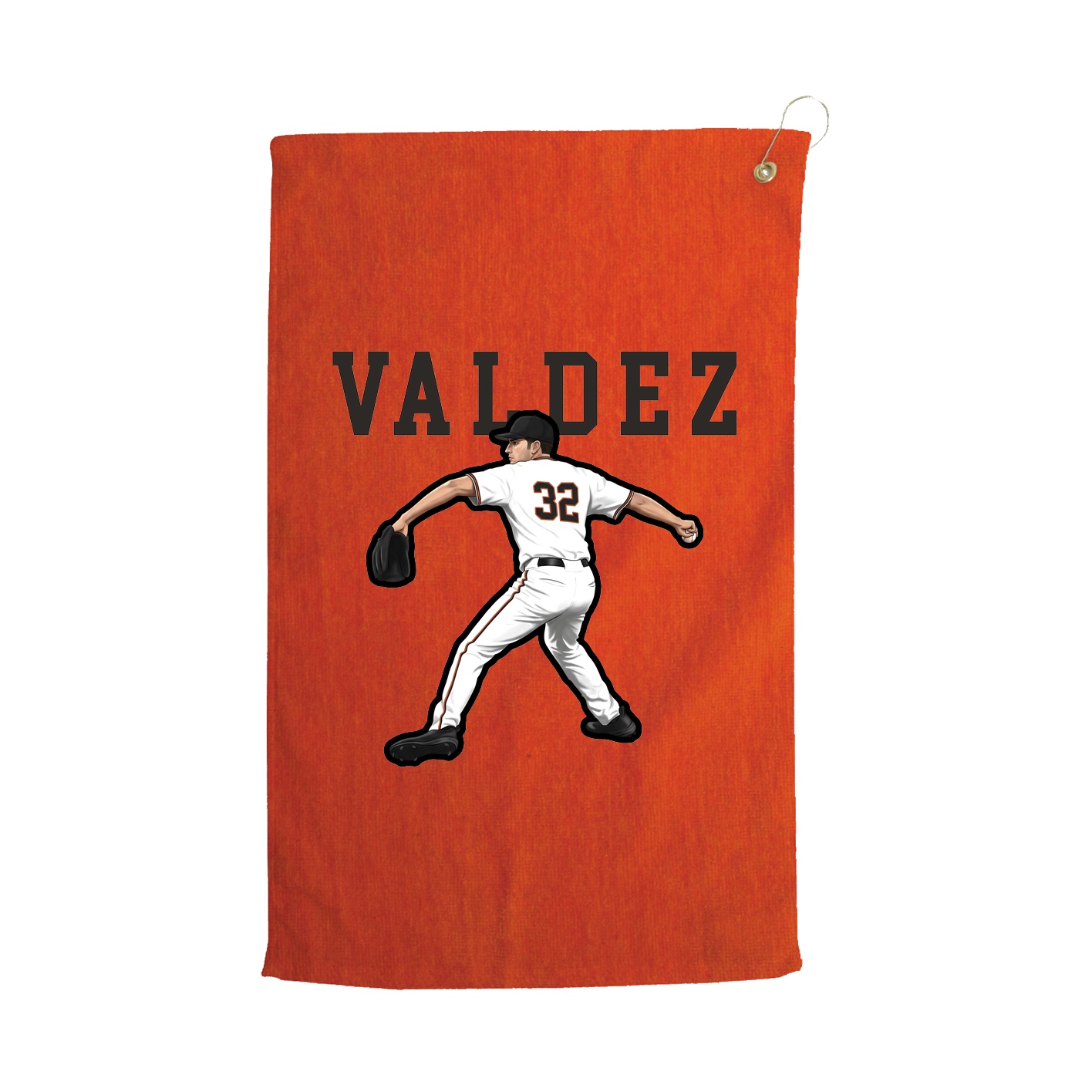 Golf Towel — Shirsey in Orange
