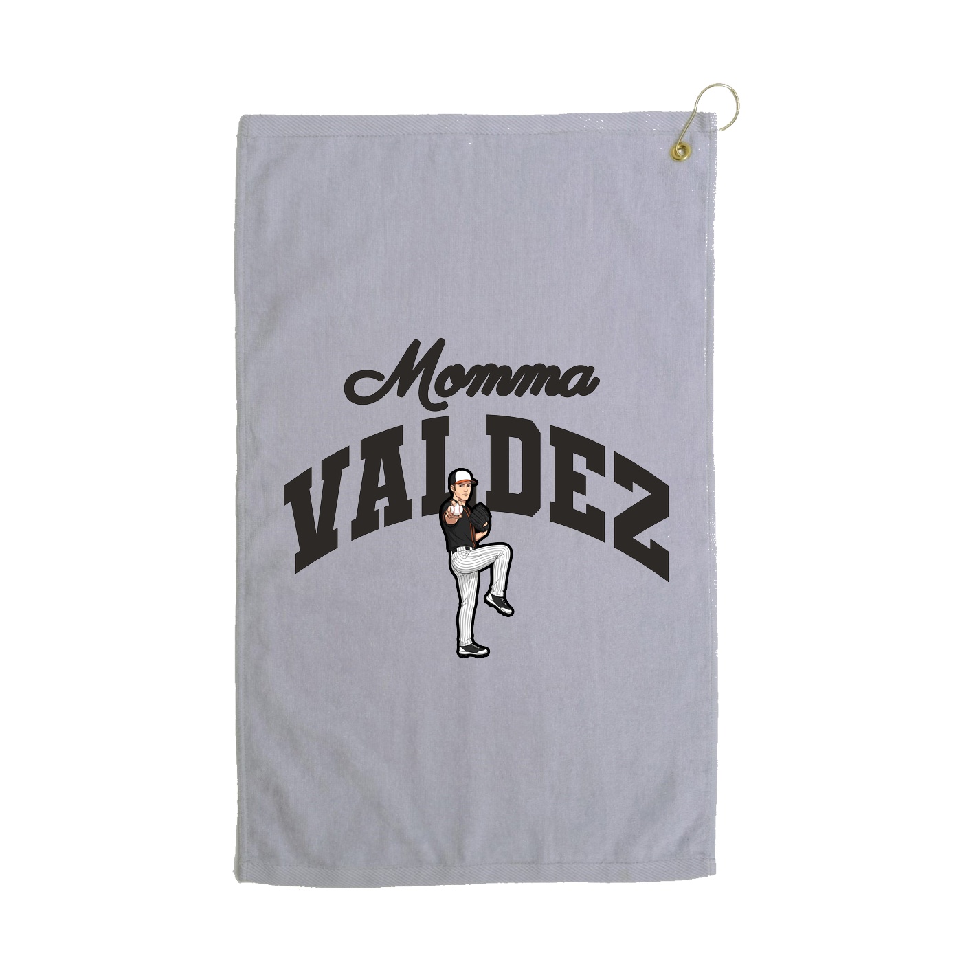 Golf Towel — Mothers Day Arch in Grey