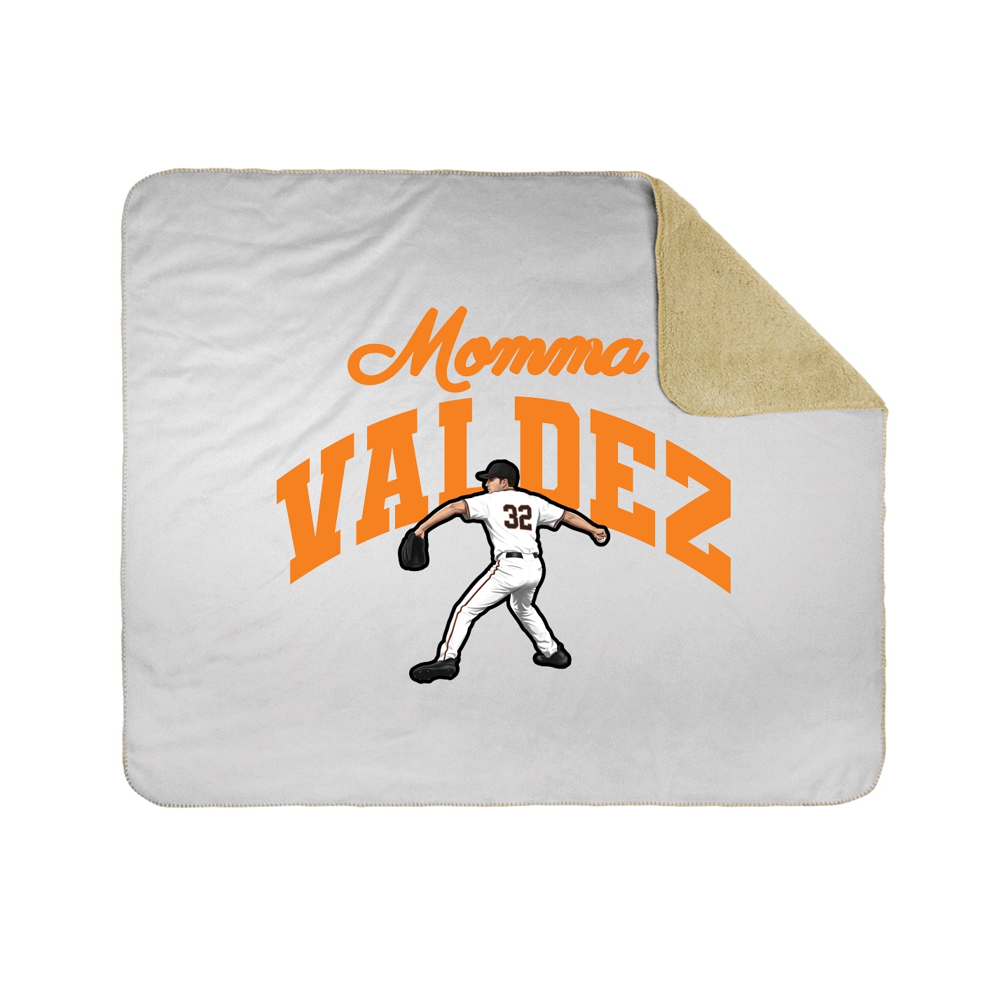 Throw Blanket — Mothers Day Arch in White