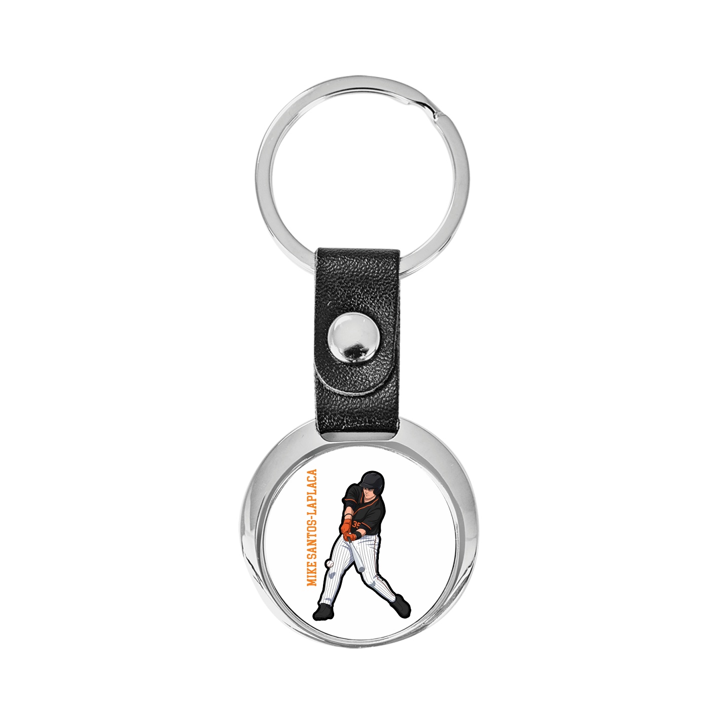 Key Chain — Name Vertical in Classic