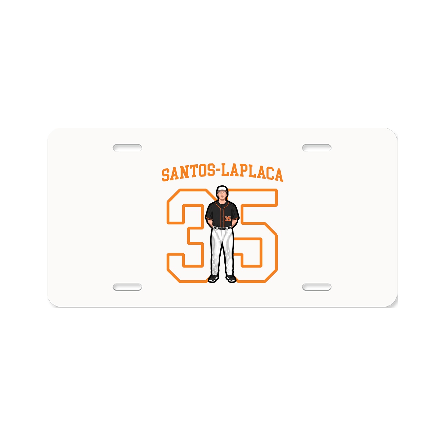 License Plate — Shirsey in Classic