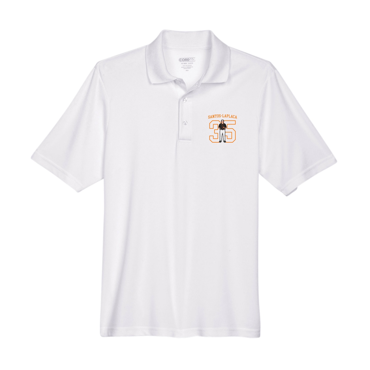 Performance Polo — Shirsey in White
