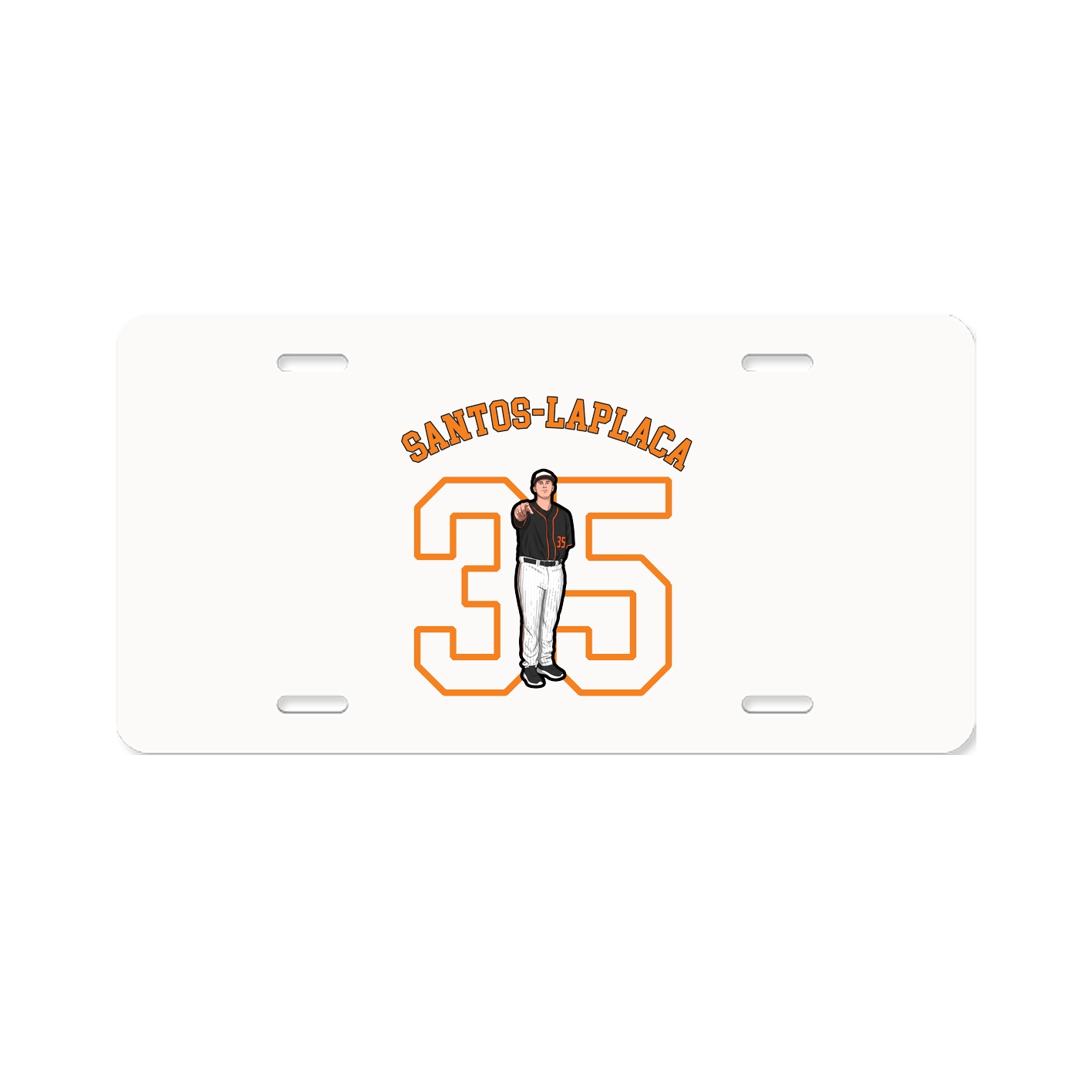 License Plate — Shirsey Arch in Classic