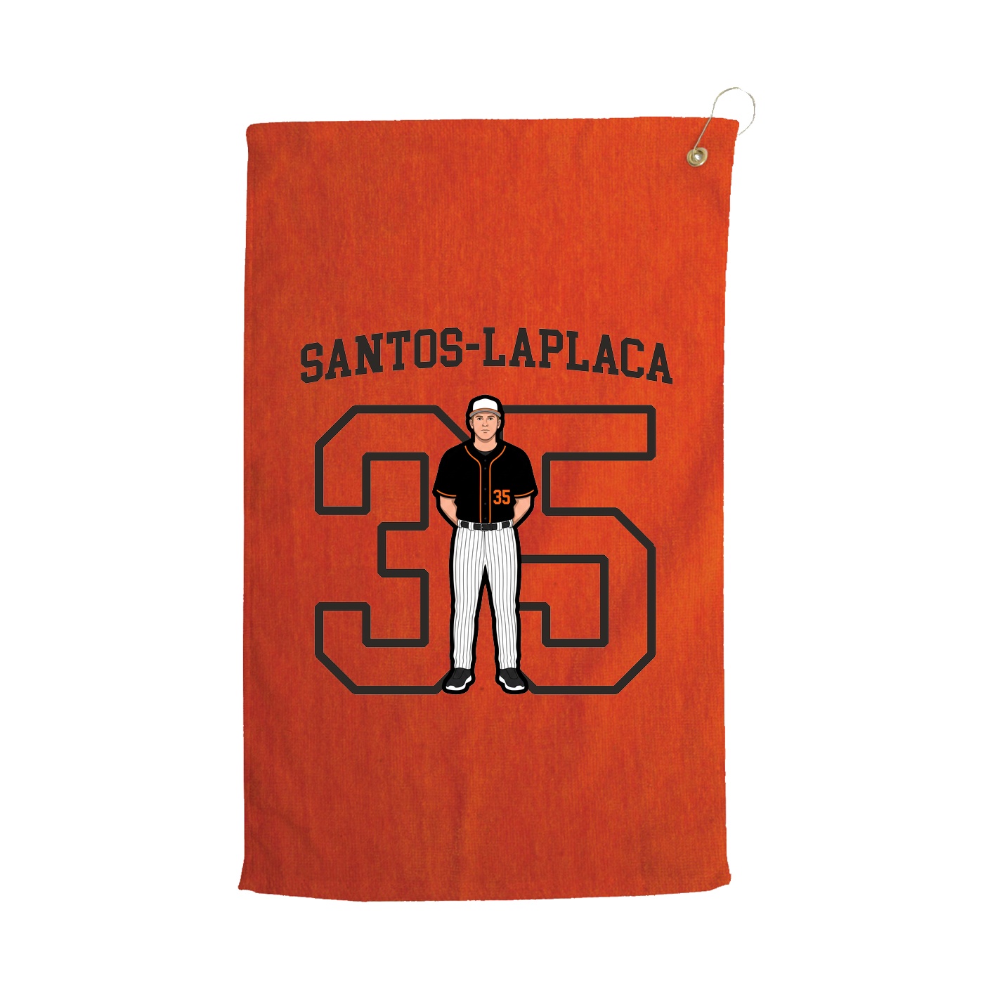 Golf Towel — Shirsey in Orange