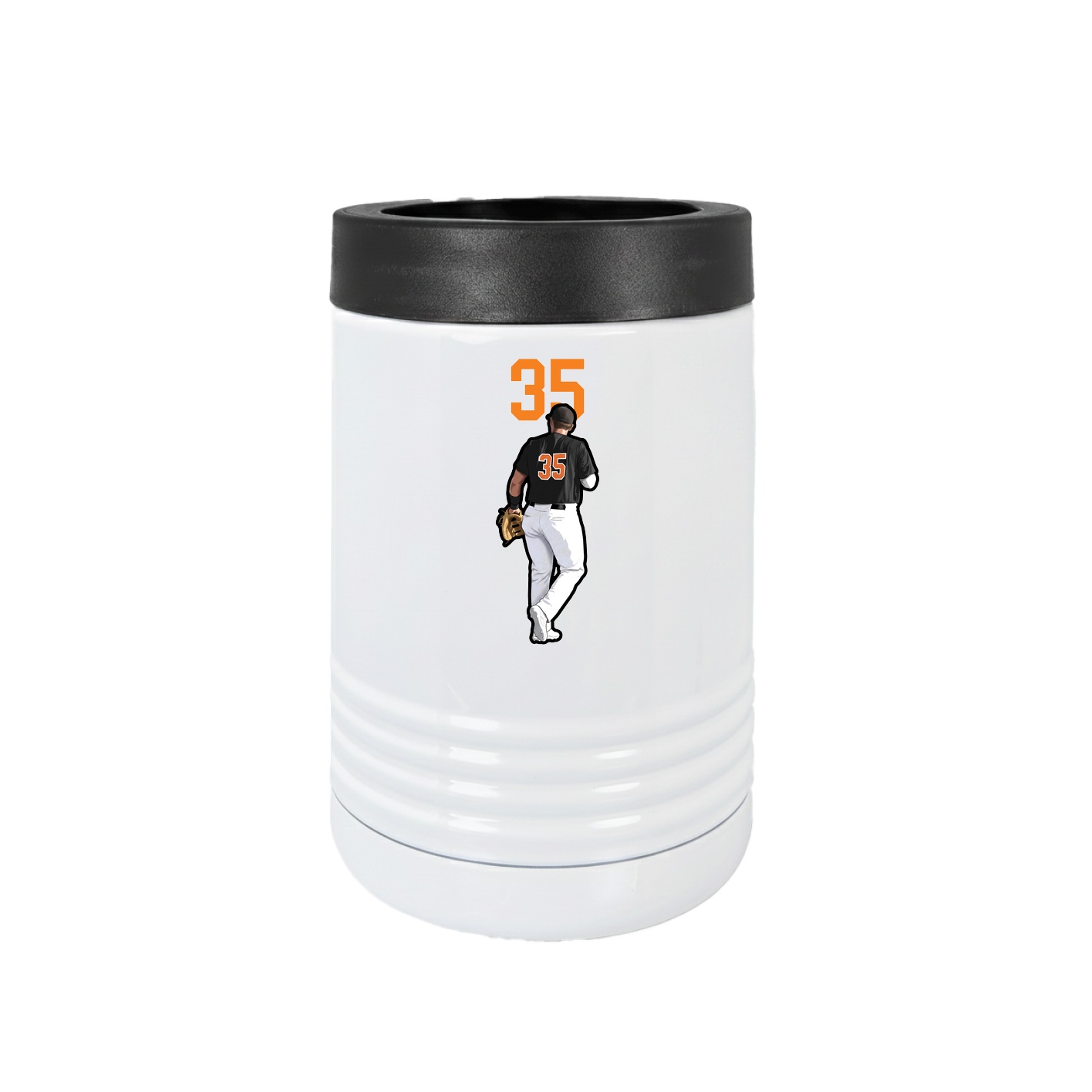 Beverage Holder — Number Top in White