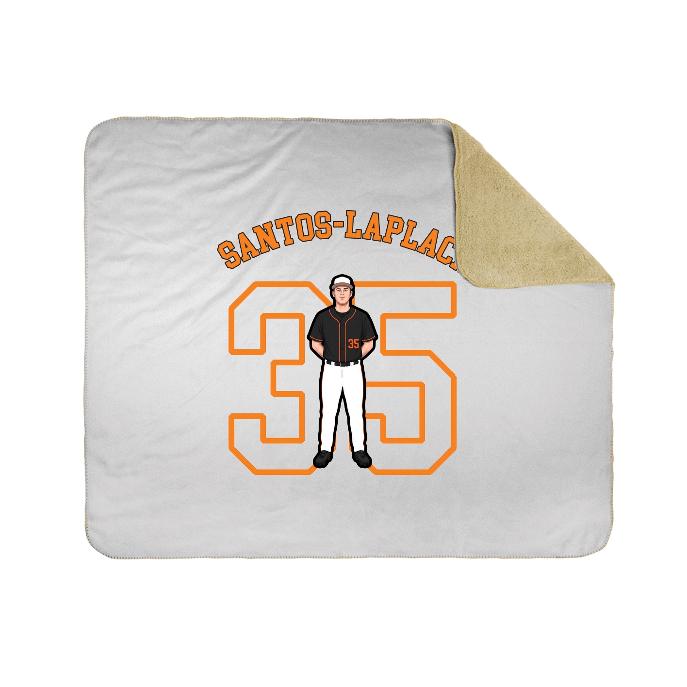 Throw Blanket — Shirsey Arch in White