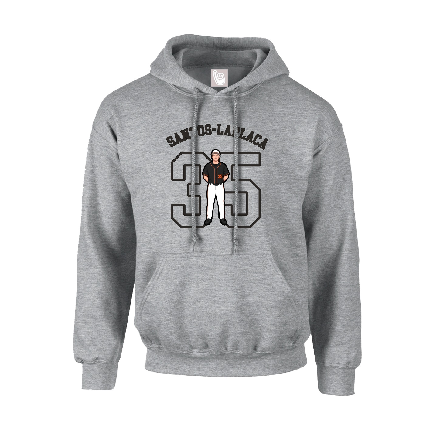 Youth Hoodie — Shirsey Arch in Grey
