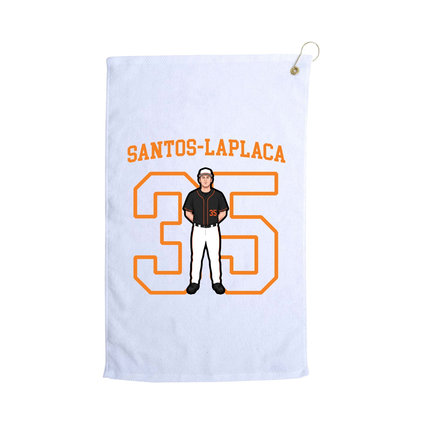 Golf Towel — Shirsey in White