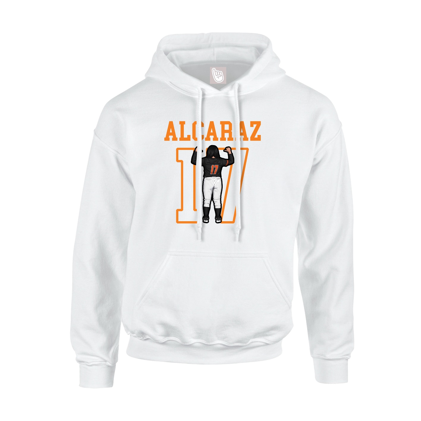 Hoodie — Shirsey in White