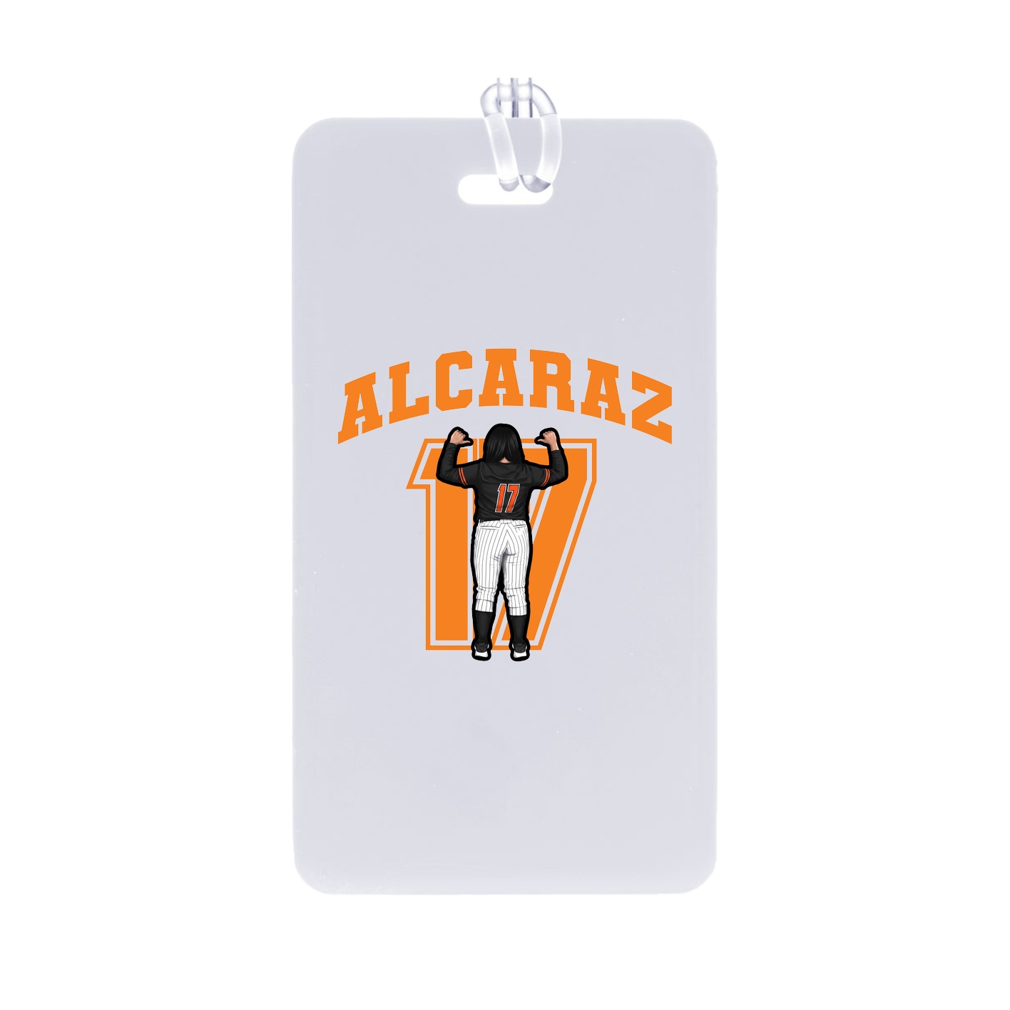 Bag Tag — Number in Classic