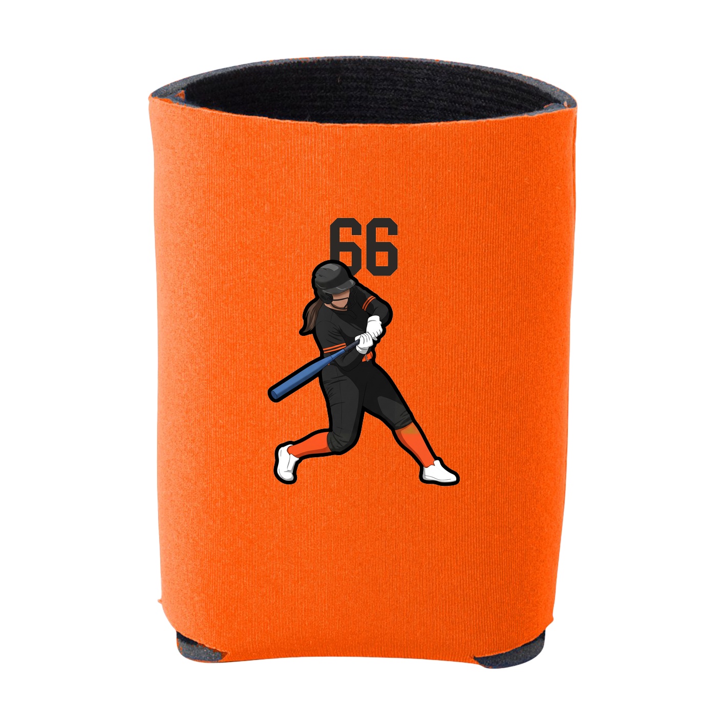 Can Holder — Number Top in Orange