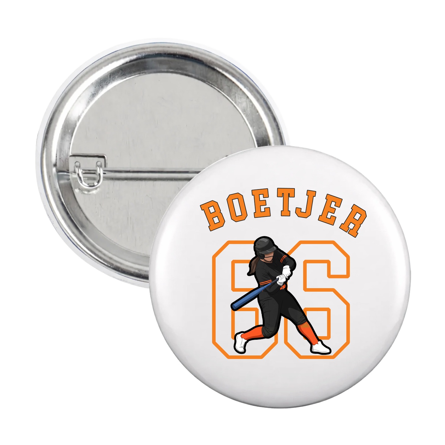 Game Day Button — Shirsey Arch in White