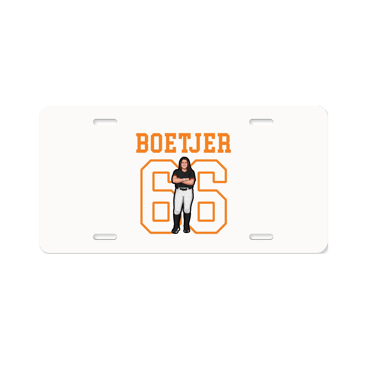License Plate — Shirsey in Classic