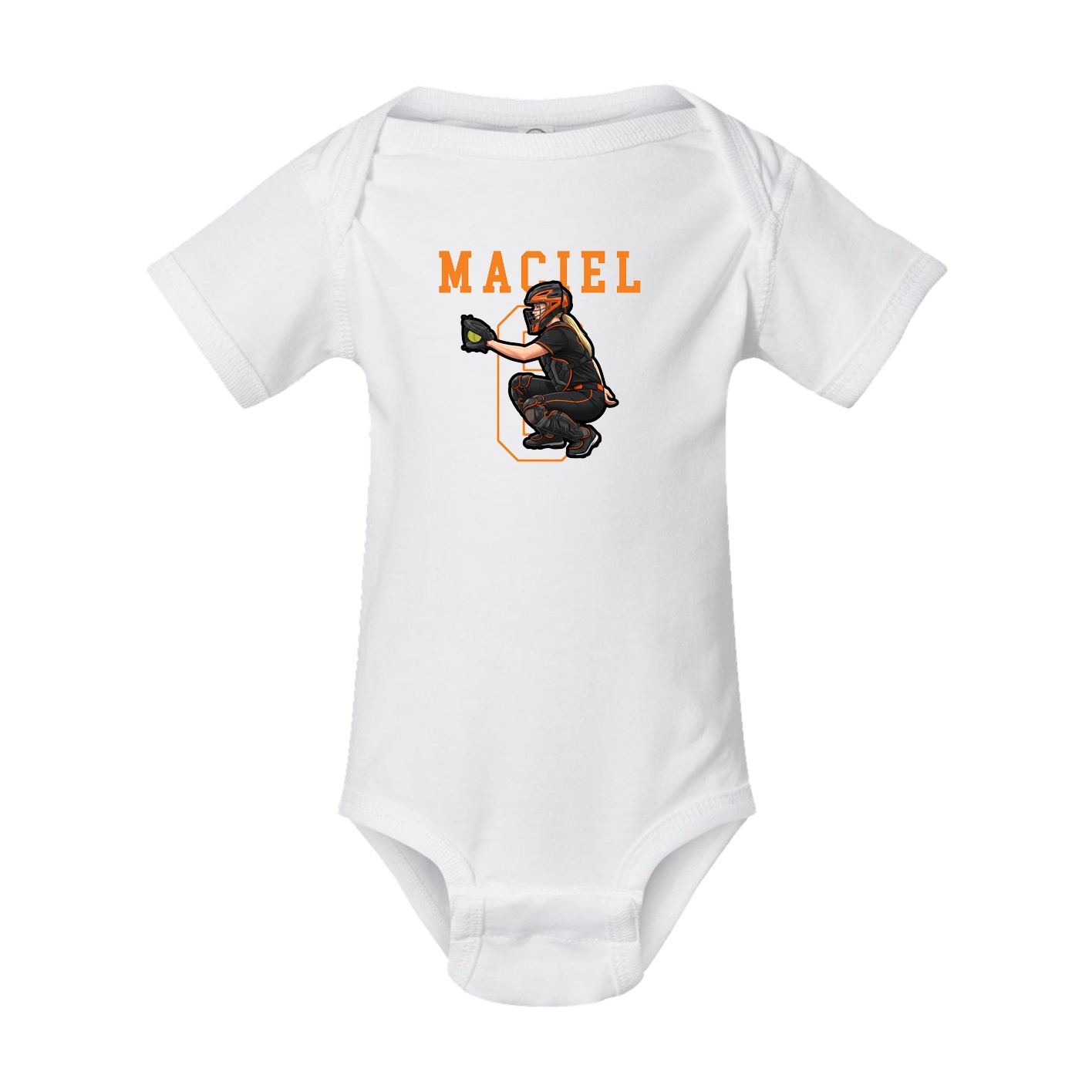 Baby Onesie — Shirsey in White