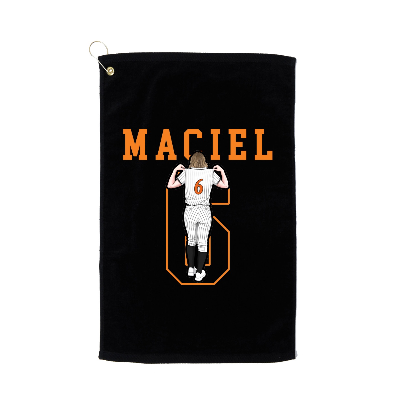 Golf Towel — Shirsey in Black