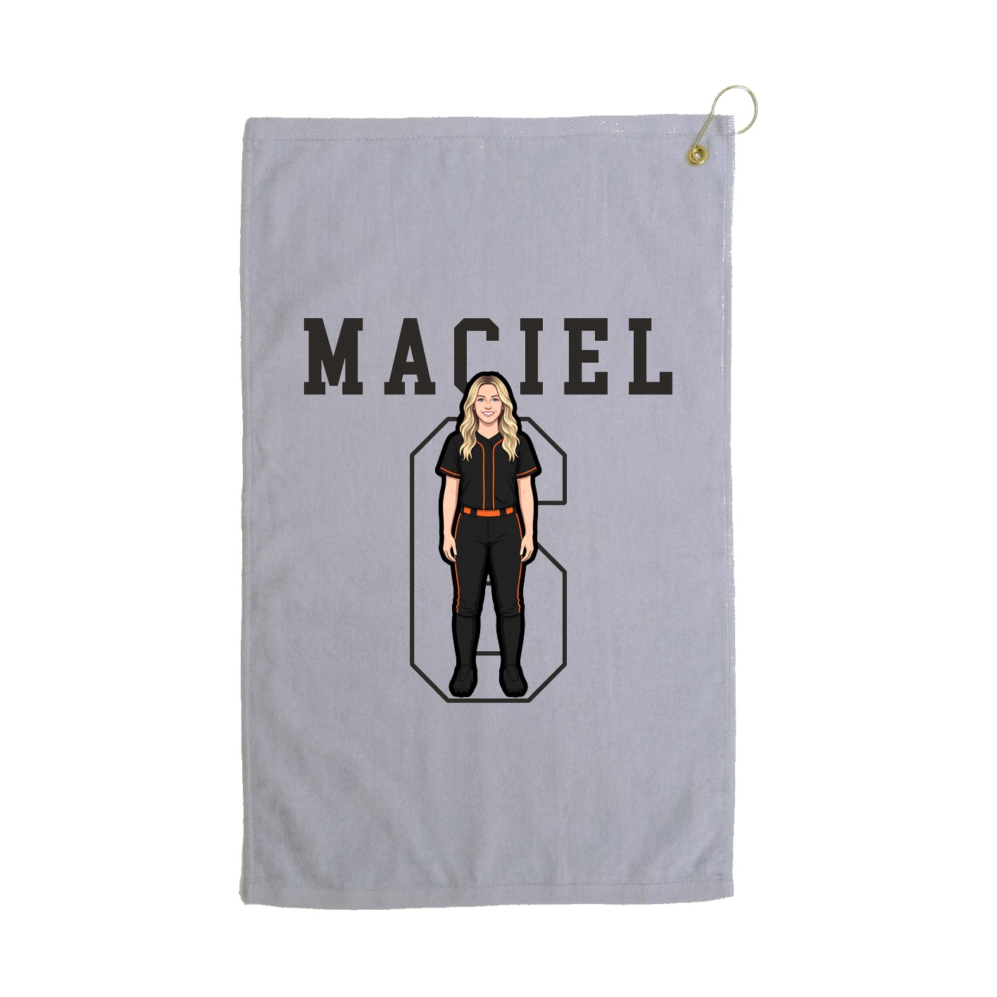 Golf Towel — Shirsey in Grey