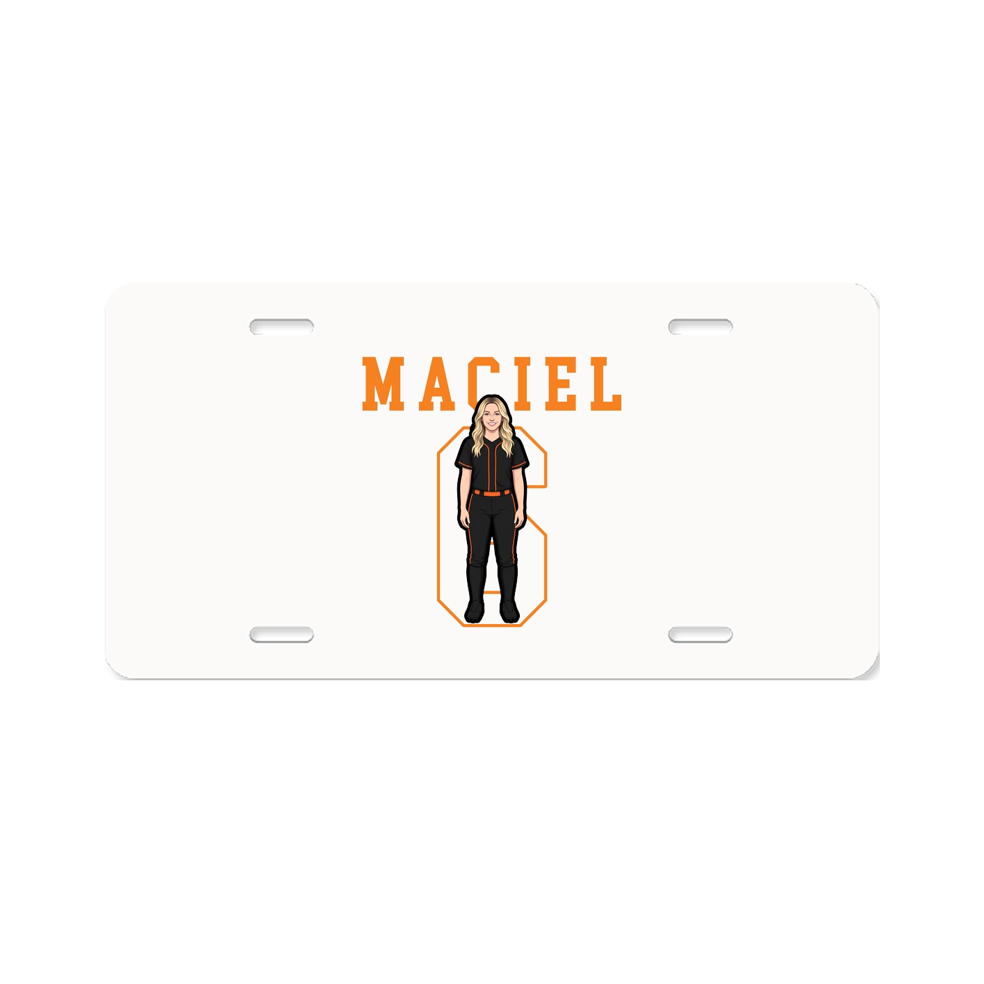 License Plate — Shirsey in Classic
