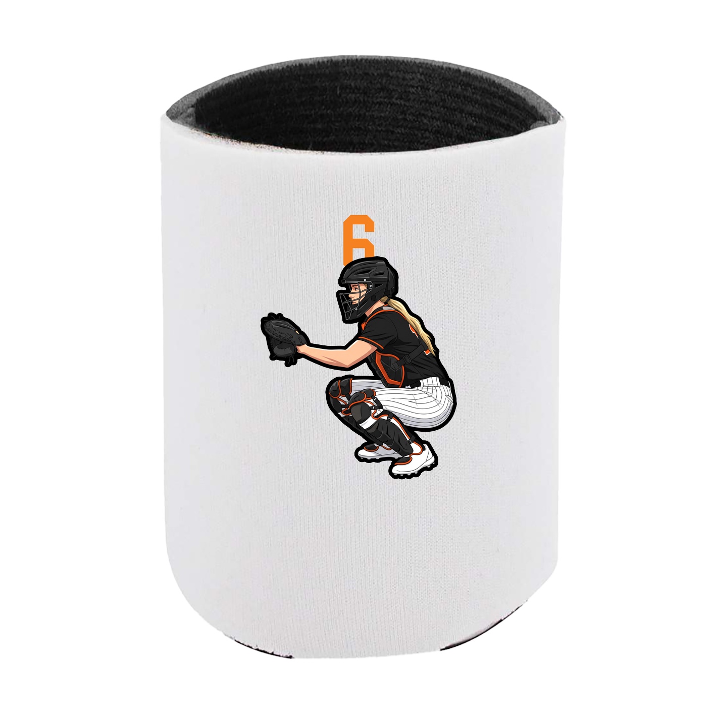 Can Holder — Number Top in White