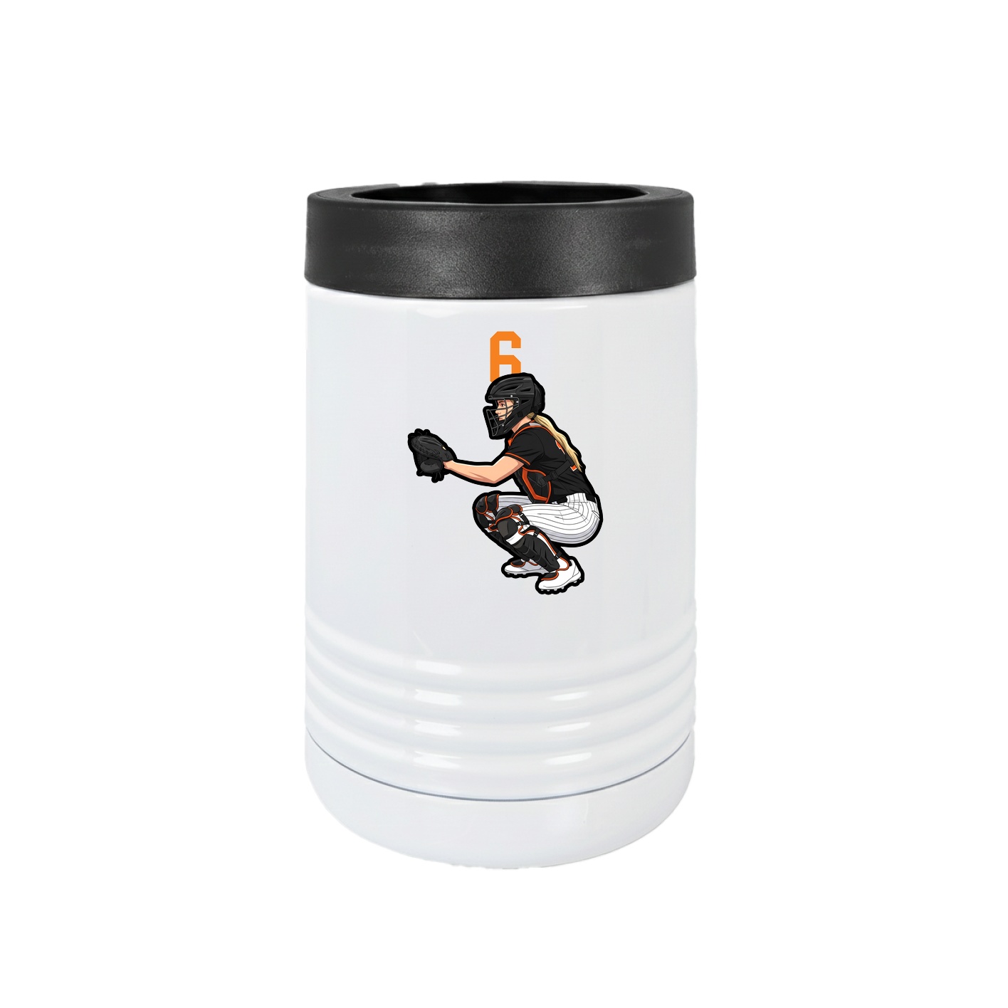 Beverage Holder — Number Top in White