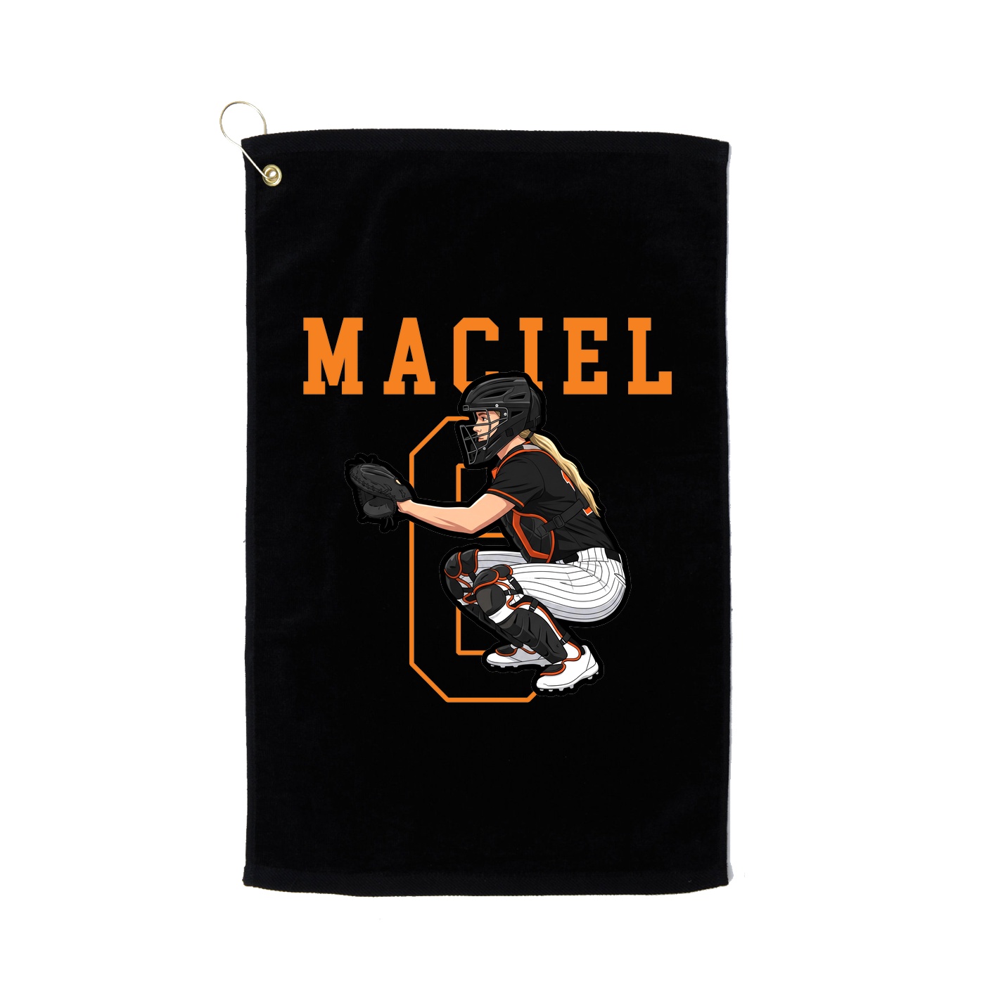 Golf Towel — Shirsey in Black