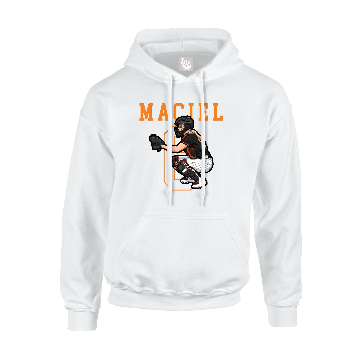 Youth Hoodie — Shirsey in White