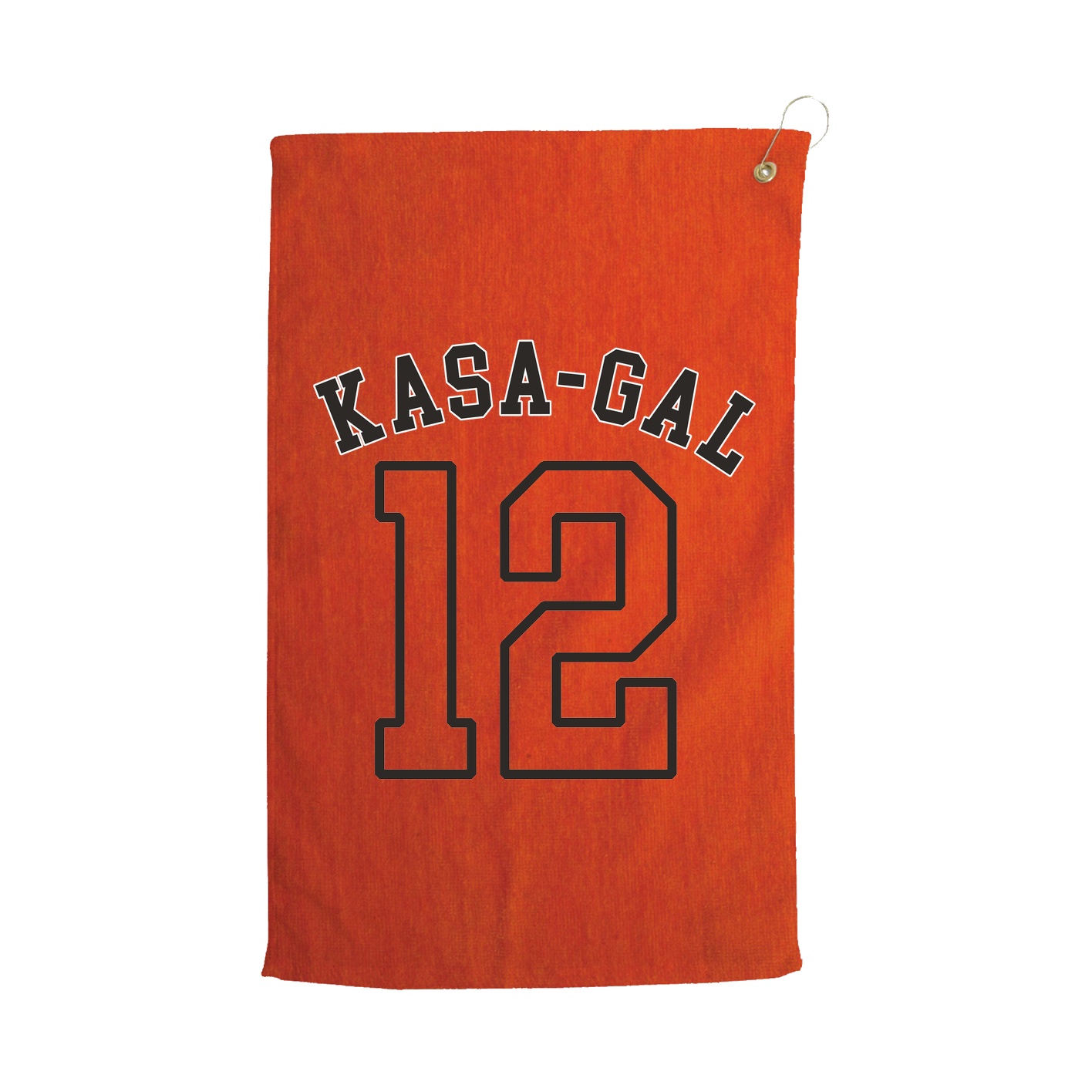 Golf Towel — Shirsey Arch in Orange