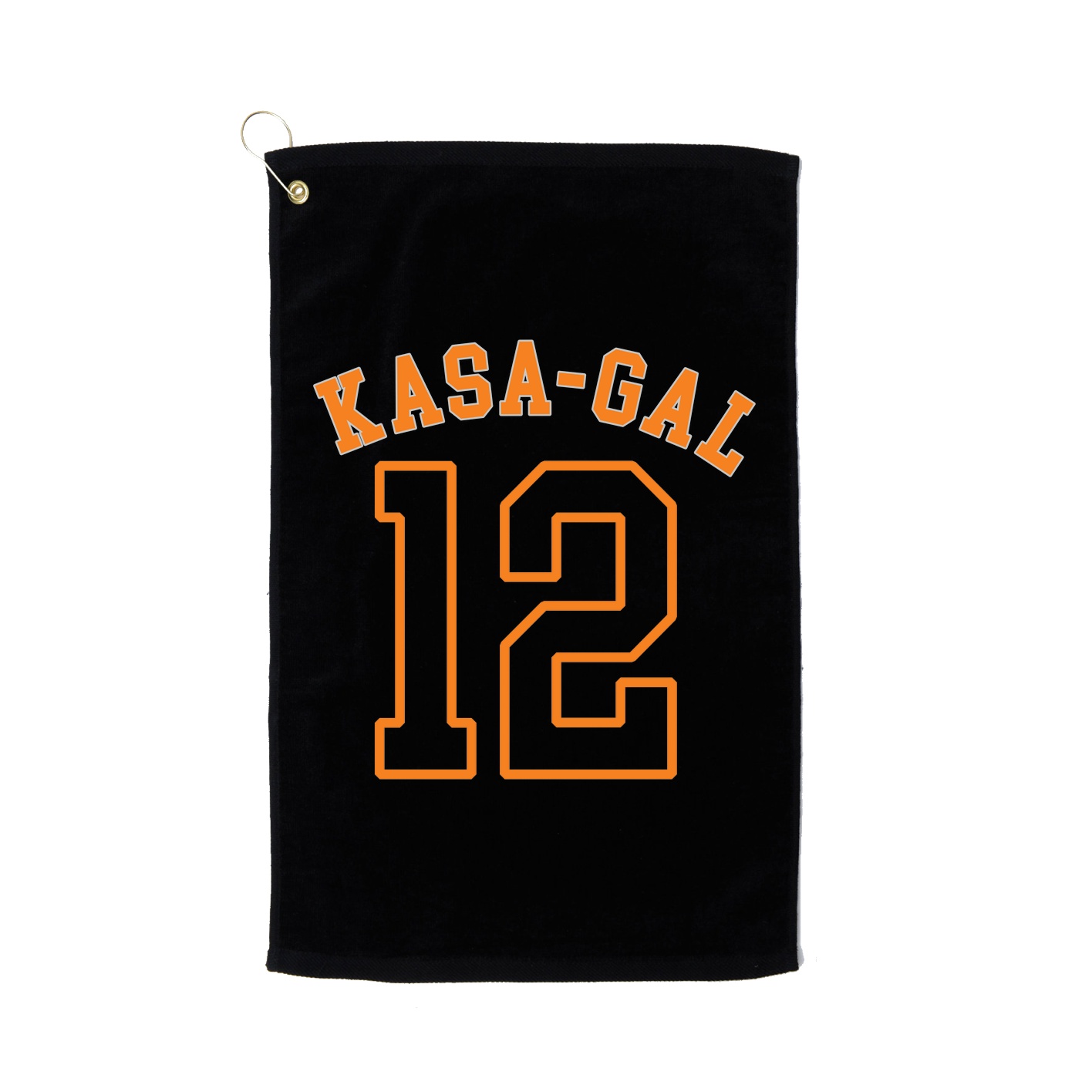 Golf Towel — Shirsey Arch in Black