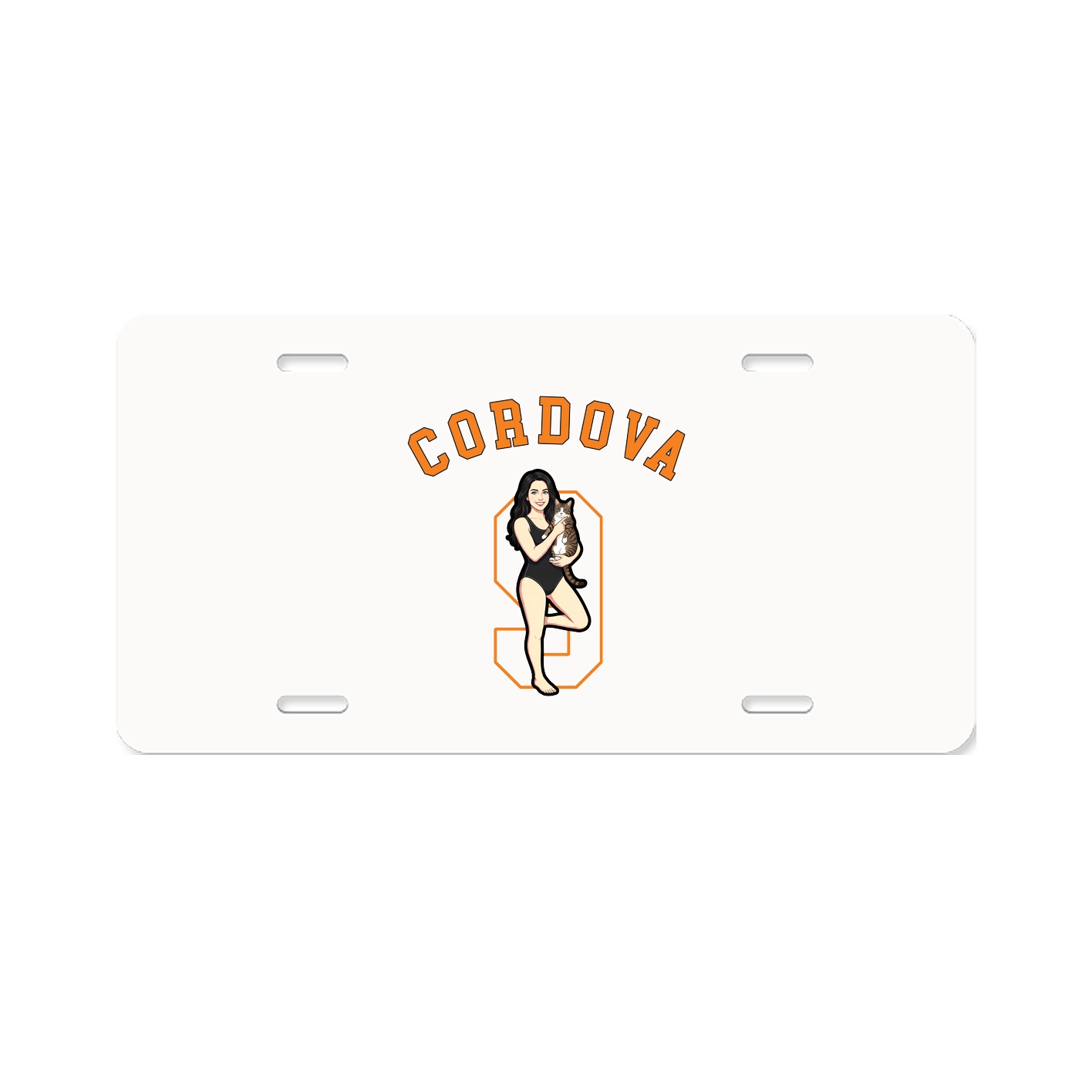 License Plate — Shirsey Arch in Classic